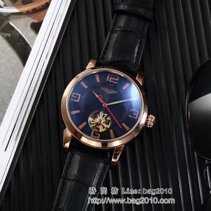 LONGINES浪琴 高級定制 全自動機械男士腕表 WSS2075